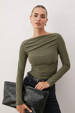 Haki Orme Bluz TWOAW25BZ00109