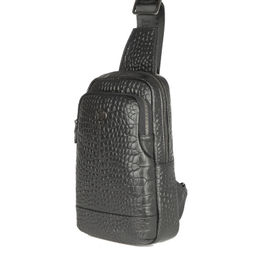 Мужская кожаная сумка-слинг - Barcelo biagi фото 2