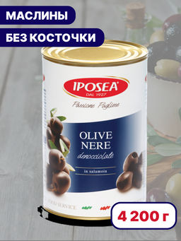 Маслины Гигант Белла Чериньола с/к И.П.О.С.Е.А. (4250 мл/4,200 кг) ж/б - Iposea фото 2