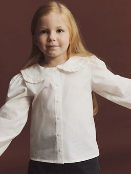 Bebe Yaka Basic K?z ?ocuk G?mlek