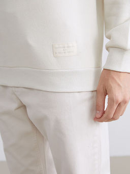 Bisiklet Yaka Erkek Sweatshirt