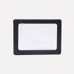 Цена за 10 шт. Картхолдер, прозрачный/чёрный