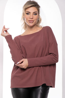 Лонгслив Инэс (ягодный) Б7953 - Lt collection фото 6