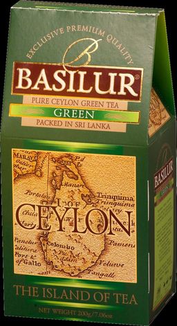 BASILUR. Чайный остров. Green 200 гр. карт.пачка