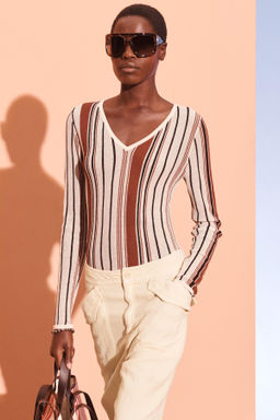 V NCK STRP JRSY - Zara фото 2