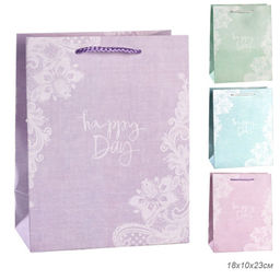 Цена за 12 шт. Пакет подарочный 18x23x10см / 3103M /уп 12/720/