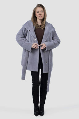 02-3293 Пальто женское утепленное (пояс)