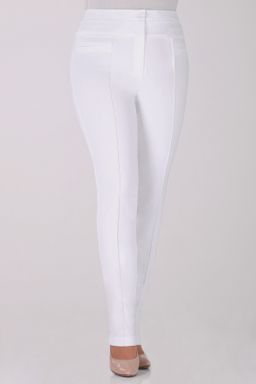 Брюки летние из хлопка и вискозы - Almond фото 2