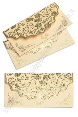 Конверт подарочный 19*9 см (5 шт) SF-8157, №1