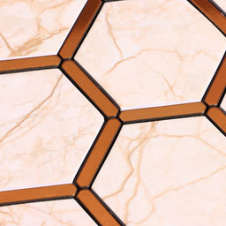 Панель ПВХ самоклеящаяся TAKE IT EASY «Мозаика соты», 300×300 мм, цвет светлый