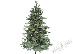 Ель зеленая "Мистерия" с литой силиконовой хвоей h=2,25 м d=1,27 м