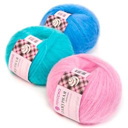 Цена за 10 мотков пряжи Гламурная