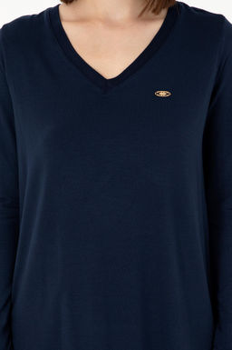 Женский темно-синий свитшот Неожиданная скидка в корзине - U.s. polo assn фото 13