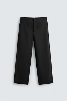 TEXTURED BALLOON FIT TROUSERS - Zara фото 17