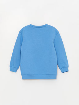 Bisiklet Yaka Uzun Kollu Trabzonspor Bask?l? Erkek Bebek Sweatshirt ve E?ofman Alt? - Waikiki фото 3