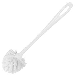 "Tule" Ерш унитазный 8х34см, пластмассовая ручка, белый (Россия)