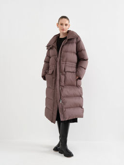 Conso/WDLF 230524 - cappuccino Пуховое пальто  фото 4