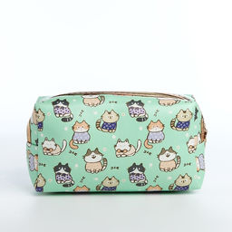 Косметичка на молнии, цвет зелёный - Simaland фото 3