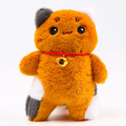 Мягкая игрушка Котик на брелоке, 14 см, цвет коричневый - Simaland фото 2