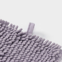 Коврик для дома LaDо́m, букли, ворс 2.5 см, плотность 1400 г, 50×80 см, сиреневый