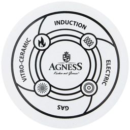 ЧАЙНИК AGNESS ЭМАЛИРОВАННЫЙ, СЕРИЯ ГУСИ, 2,5 Л, ПОДХОДИТ ДЛЯ ИНДУКЦИОН. ПЛИТ