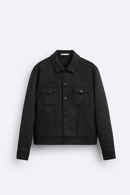 FAUX SUEDE JACKET - Zara фото 16