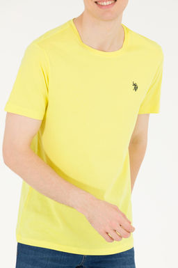 U. S. Polo Assn Мужская футболка Citron Basic с круглым вырезом - U.s. polo assn фото 6