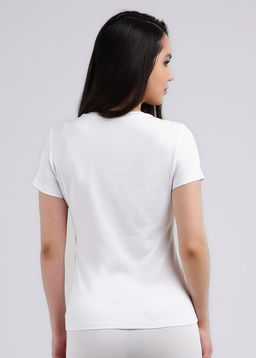 CLE LF650/1 Футболка жен. Новая ЧБ база белый - Clever wear фото 2