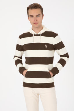 Erkek Kahverengi Sweatshirt