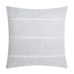 Наволочка декоративная Этель Косичка цвет серый,45х45 см полиэстер  фото 7