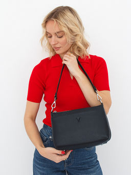 Сумка 9091Y black Polina&Eiterou