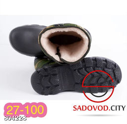 Галоши зимние на липучке - Bruno фото 2