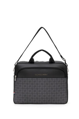 U. S. Polo Assn / Мужская черная сумка - U.s. polo assn фото 4
