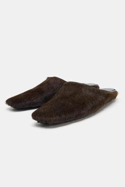 LEATHER MULE SHOES LIMITED EDITION - Zara фото 5