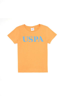 U. S. Polo Assn Оранжевая футболка с круглым вырезом для мальчиков Неожиданная скидка в корзине