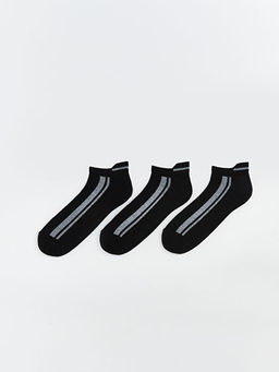 Desenli Erkek Patik ?orap 3l?