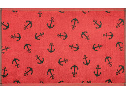 Полотенце махровое 6с104.411ж1 Якоря(т.зеленый1) 67х40см