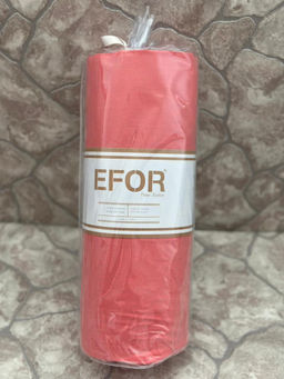 Простыня ранфорс на резинке 100*200 с наволочками (1 шт. 50*70) NAR CICEGI (алый)