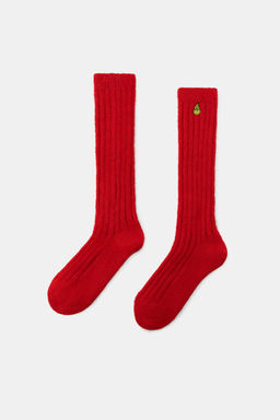 GRINCH EMBROIDERED TALL SOCKS - Zara фото 7