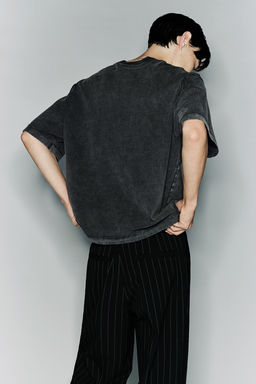 Camiseta lavada Boxy Fit - H&m фото 5