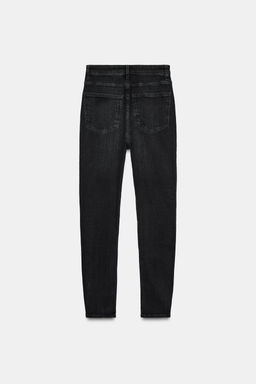 ZW COLLECTION HIGH-WAIST SKINNY JEANS - Zara фото 6