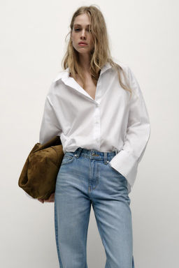 Z1975 STRAIGHT HIGH-WAIST LONG LENGTH JEANS - Zara фото 10