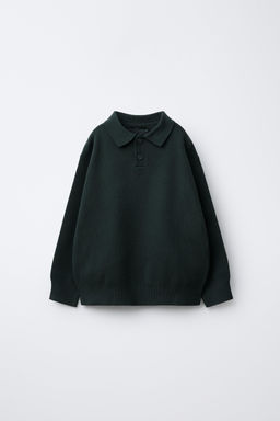 BASIC KNIT POLO SHIRT