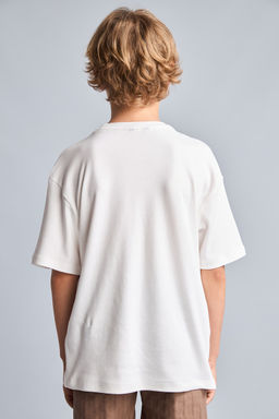%100 Pamuk Oversize Ti__rt Erkek _ocuk - Defacto фото 5
