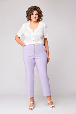 Блуза Swallow 803.2 черный+серебряный узор фото 389