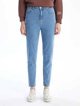 Mom Fit Kad?n Jean Pantolon