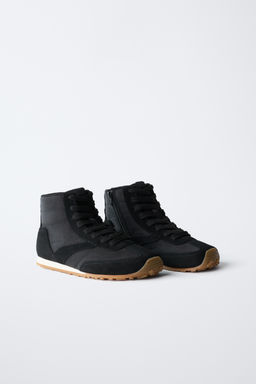 BOXING HIGH-TOP SNEAKERS - Zara фото 11