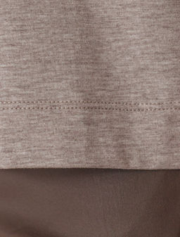 Футболка из премиального хлопка с авторским принтом - Vilatte фото 7