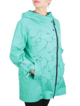 F809 GREEN Ветровка женская CO-COCOPINE (85% хлопок, 15% полиэстер)