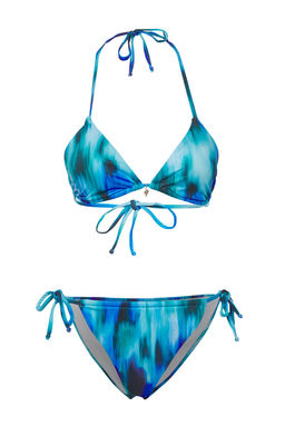 TRENDYOLMILLA Soyut Desenli Ucgen Aksesuarl? Regular Bikini Tak?m? TBESS25BT00001 фото 9